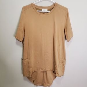 Kollar Locke Tan T-Shirt Size Medium